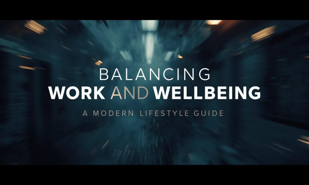 Balancing Work and Wellbeing: A Modern Lifestyle Guide